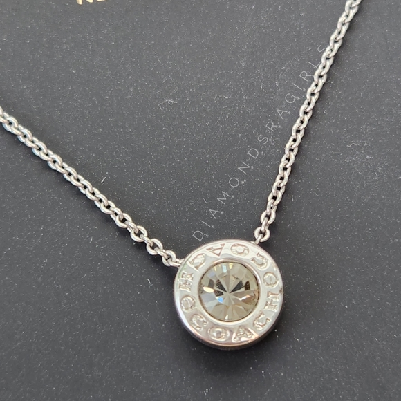 COACH Open Circle Necklace & Matching Earrings Set New in Box Package - Picture 3 of 14